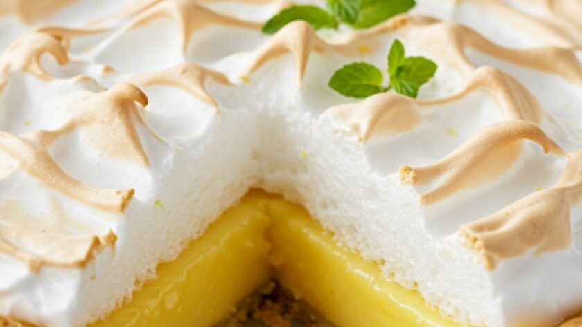 Instant Pudding Lemon Meringue Pie