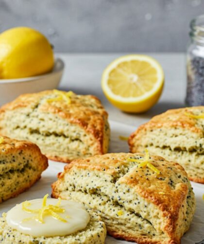 Pioneer Woman Lemon–Poppy Seed Scones