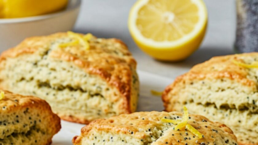 Pioneer Woman Lemon–Poppy Seed Scones