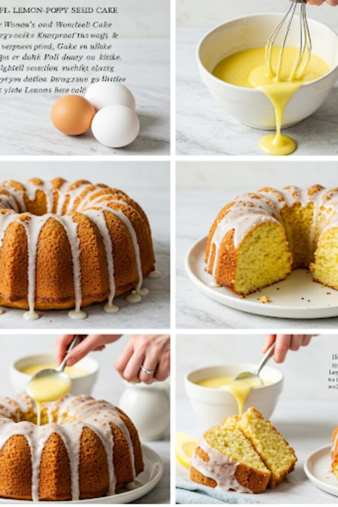 Pioneer Woman Lemon-Poppy Seed Cake