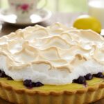 Lemon Blueberry Meringue Pie