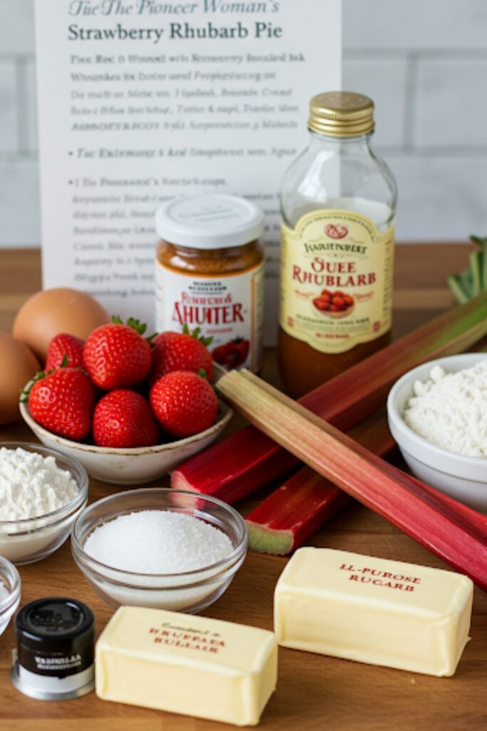 Pioneer Woman Strawberry Rhubarb Pie