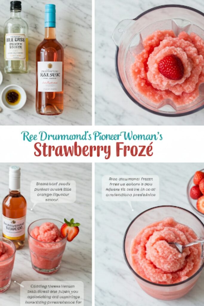 Pioneer Woman Strawberry Frosé