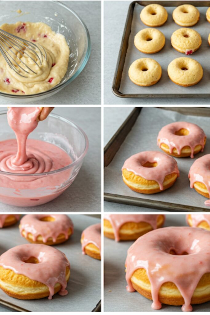 Pioneer Woman Strawberry Donuts