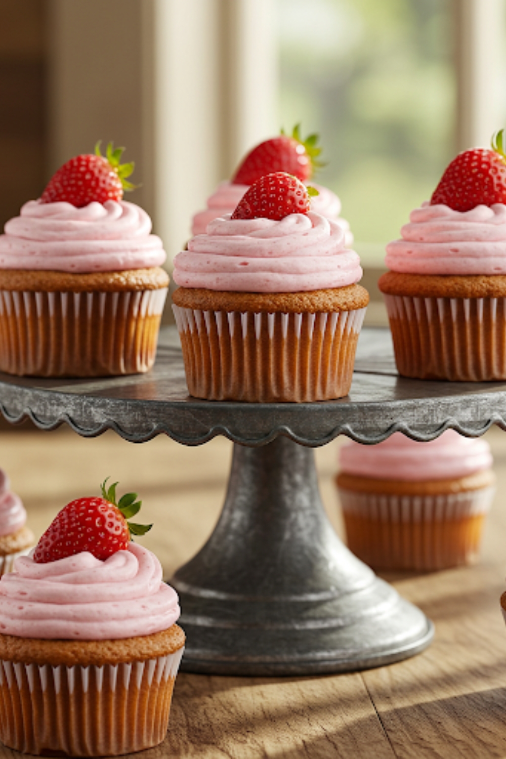 Pioneer Woman Strawberry Cupcakes