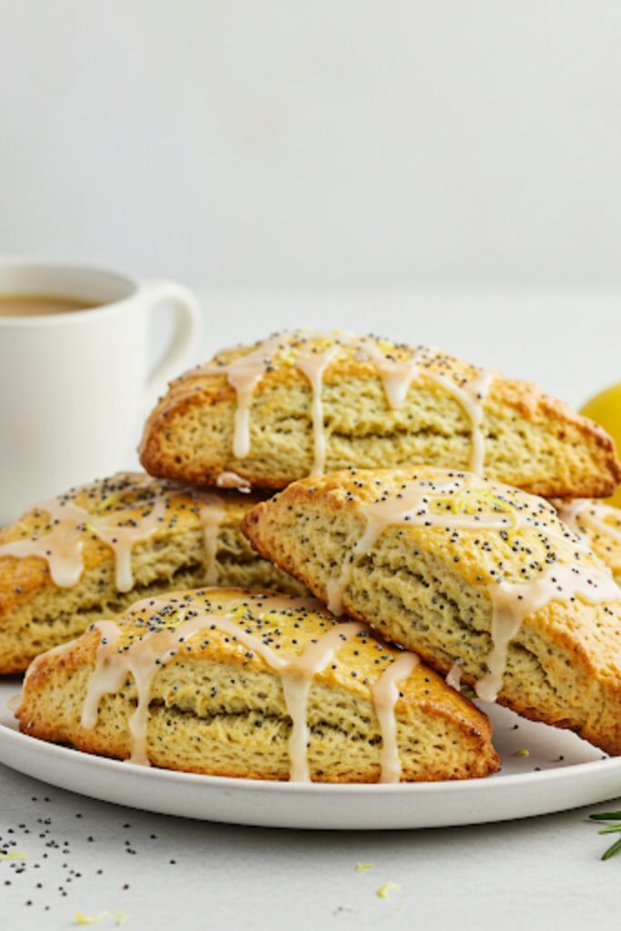 Pioneer Woman Lemon–Poppy Seed Scones