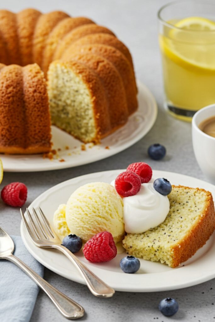 Pioneer Woman Lemon-Poppy Seed Cake