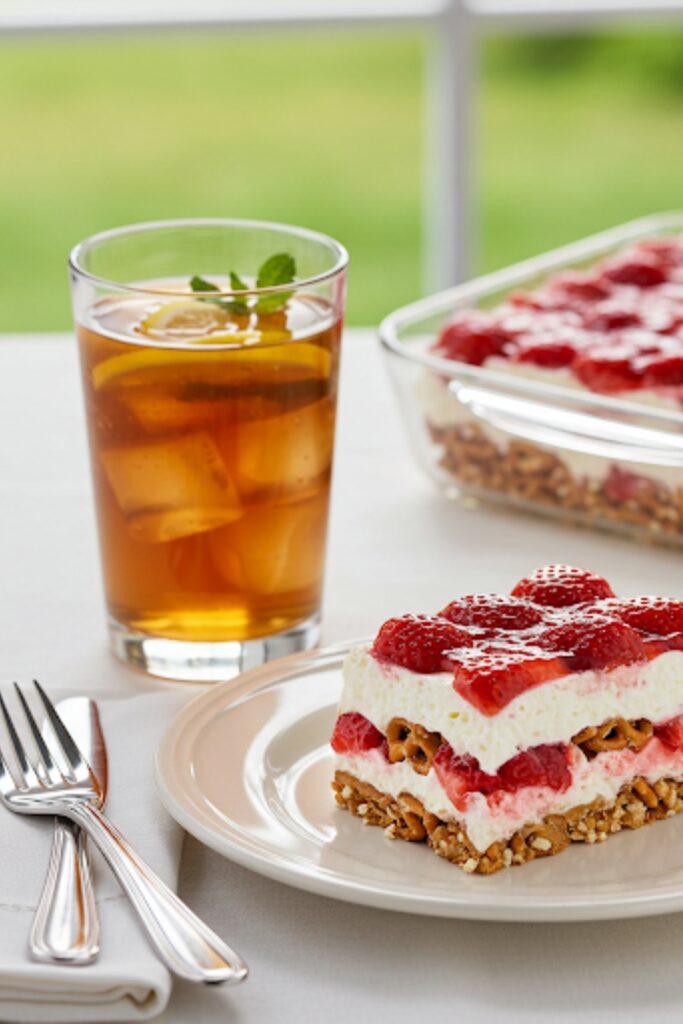 Pioneer Woman Strawberry Pretzel Salad