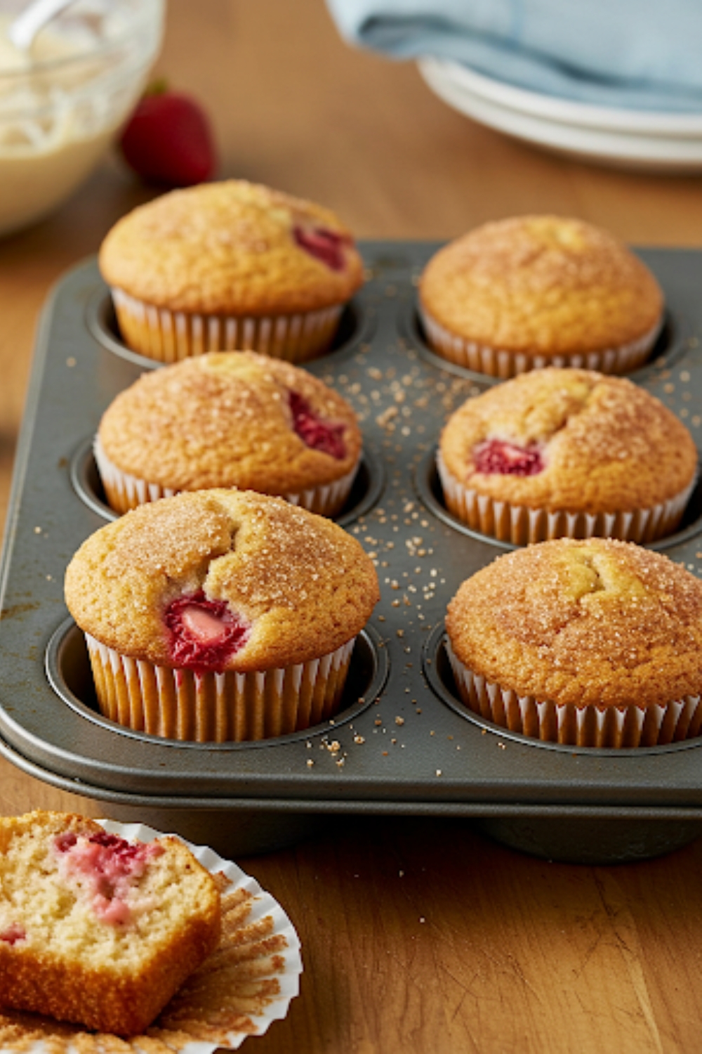 Pioneer Woman Strawberry Muffins 