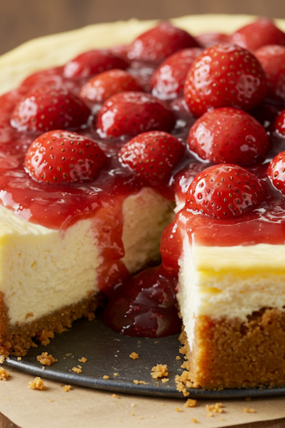 Pioneer Woman Strawberry Cheesecake