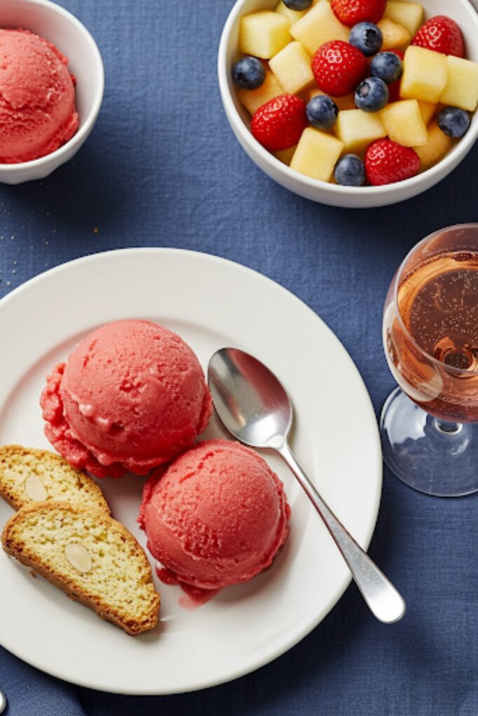 Pioneer Woman Strawberry Sorbet