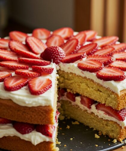 Pioneer Woman Strawberry Cake