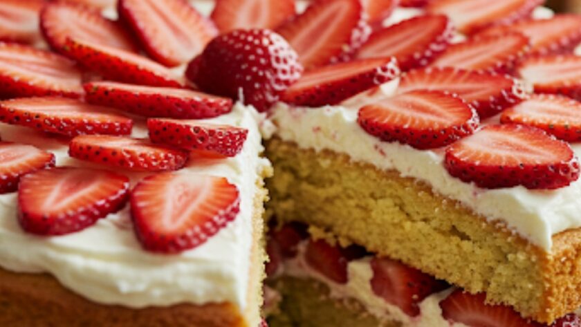 Pioneer Woman Strawberry Cake