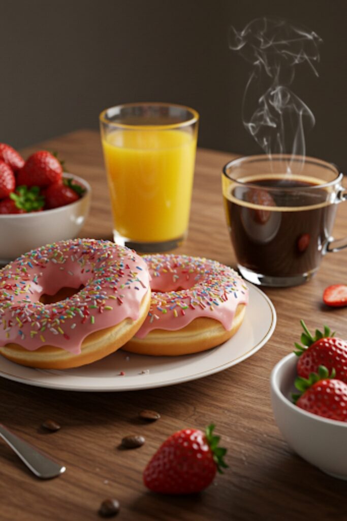 Pioneer Woman Strawberry Donuts