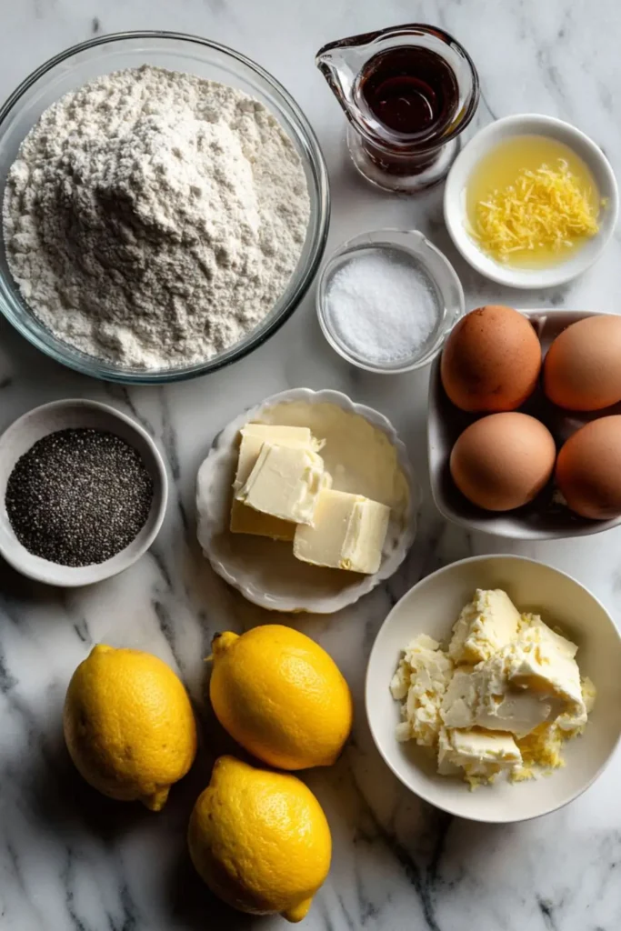 Pioneer Woman Lemon-Poppy Seed Cake