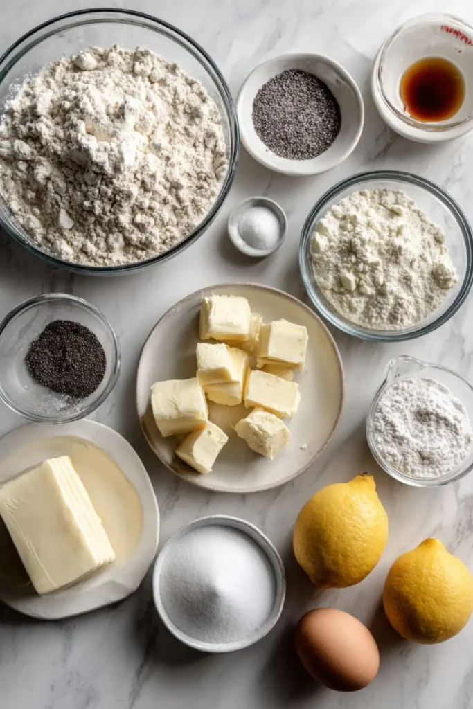 Pioneer Woman Lemon–Poppy Seed Scones