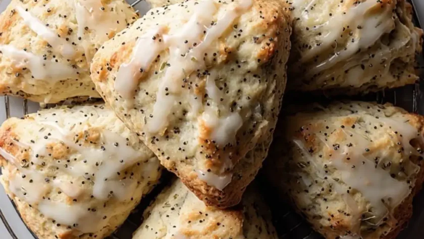 Pioneer Woman Lemon–Poppy Seed Scones