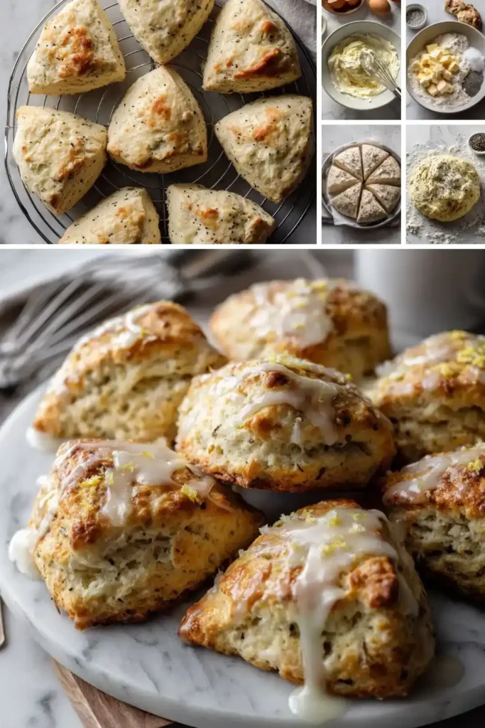 Pioneer Woman Lemon–Poppy Seed Scones