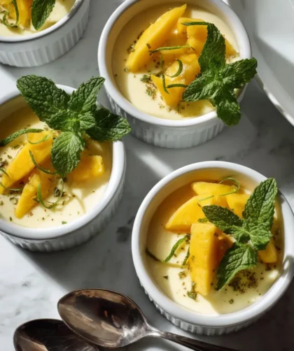 Pioneer Woman Mango Panna Cotta
