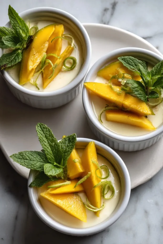 Pioneer Woman Mango Panna Cotta