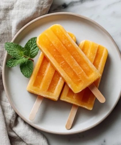 Pioneer Woman Mango Popsicles