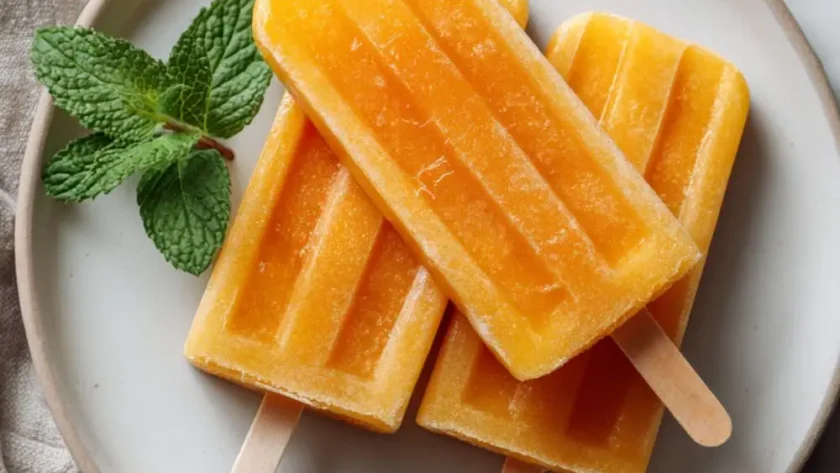 Pioneer Woman Mango Popsicles
