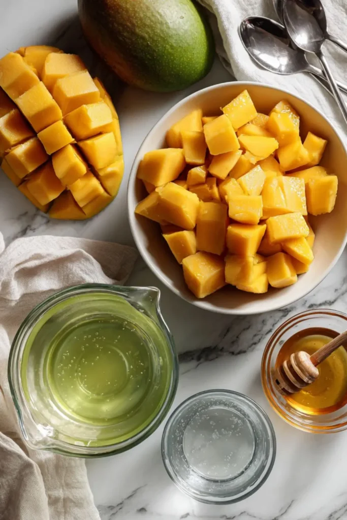 Pioneer Woman Mango Popsicles