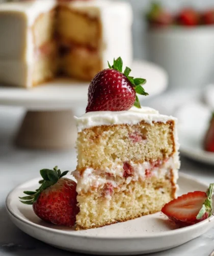 Pioneer Woman Strawberry Cake