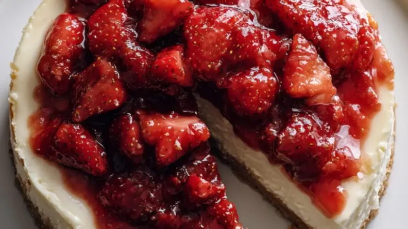 Pioneer Woman Strawberry Cheesecake