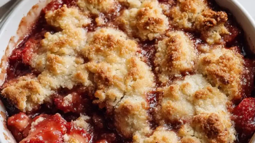 Pioneer Woman Strawberry Cobbler