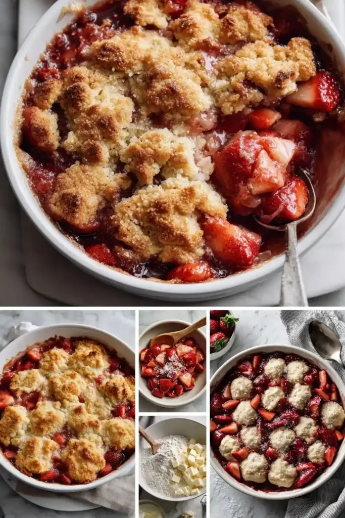 Pioneer Woman Strawberry Cobbler