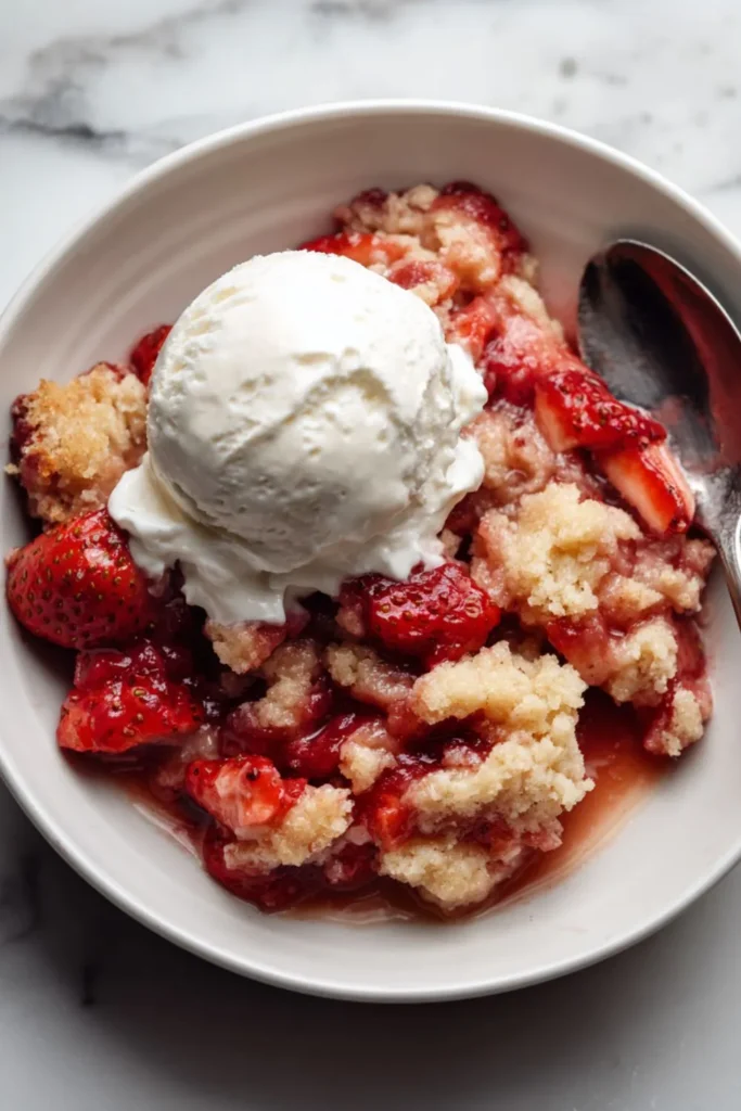 Pioneer Woman Strawberry Cobbler