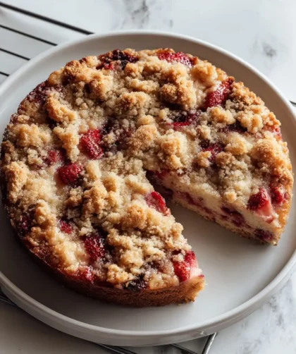Pioneer Woman Strawberry Crumb Cake