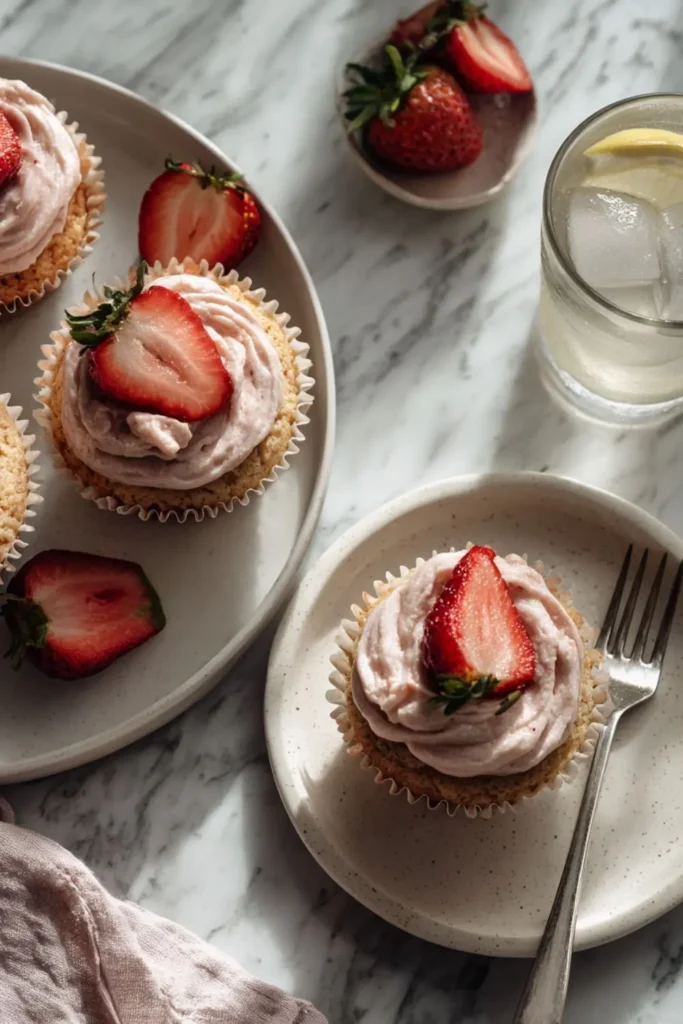 Pioneer Woman Strawberry Cupcakes