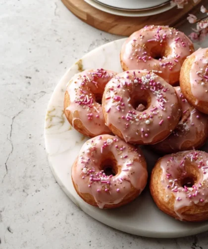Pioneer Woman Strawberry Donuts