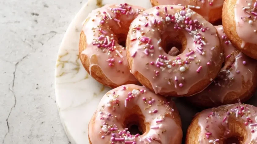 Pioneer Woman Strawberry Donuts