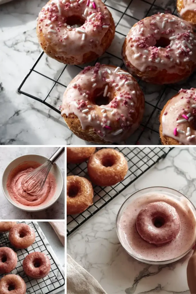 Pioneer Woman Strawberry Donuts