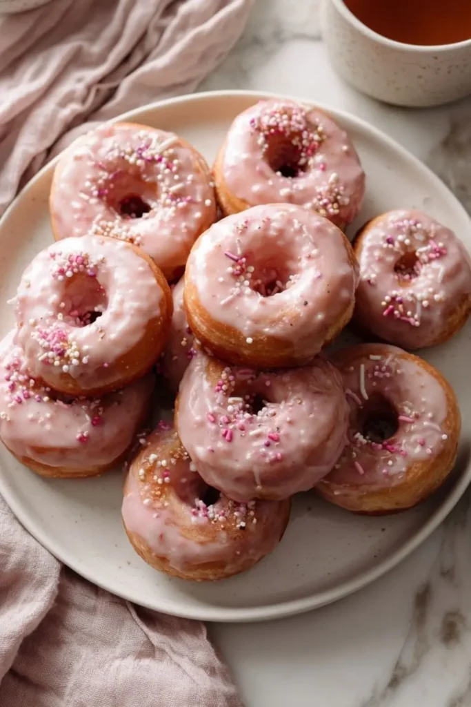 Pioneer Woman Strawberry Donuts