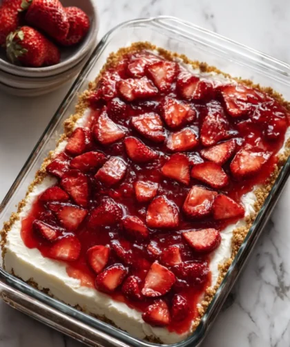 Pioneer Woman Strawberry Pretzel Salad