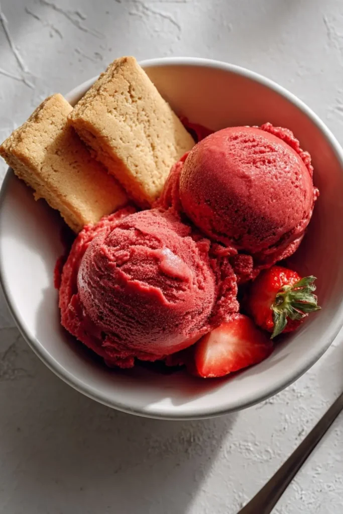Pioneer Woman Strawberry Sorbet