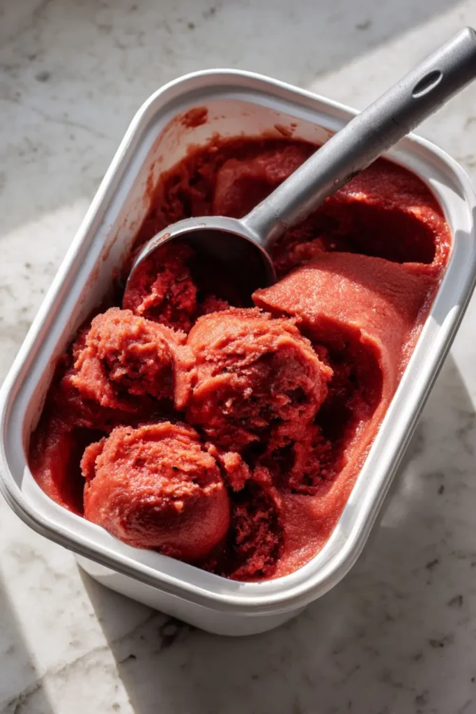 Pioneer Woman Strawberry Sorbet