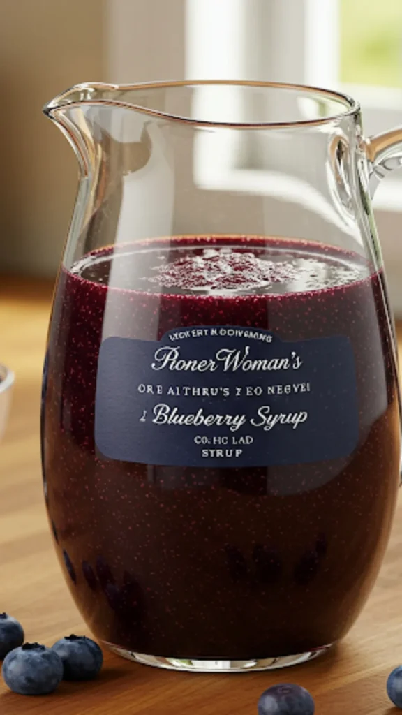 Pioneer Woman Fluffy Whipped Blueberry Butter