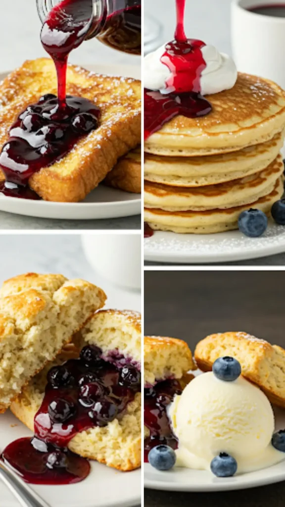 Pioneer Woman 2-Ingredient Blueberry Syrup