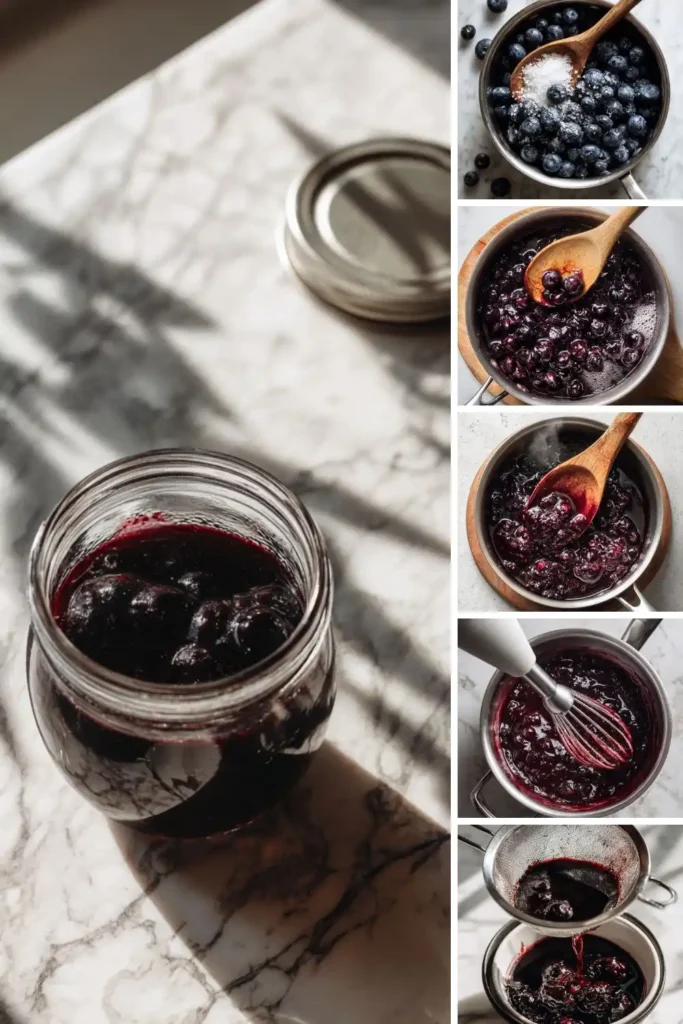 Pioneer Woman 2-Ingredient Blueberry Syrup