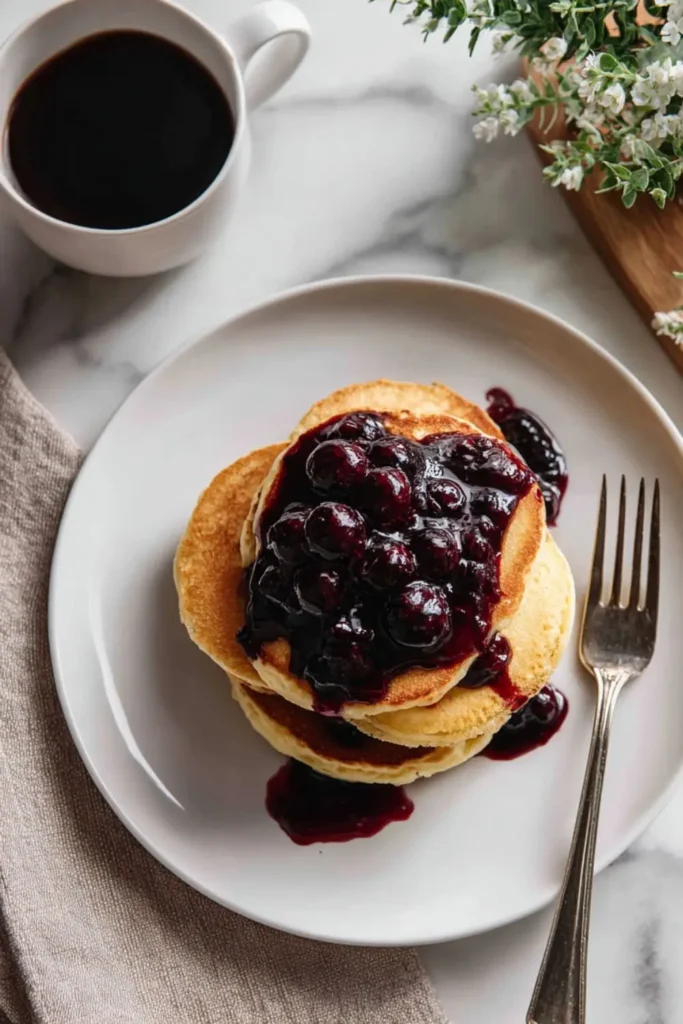 Pioneer Woman 2-Ingredient Blueberry Syrup