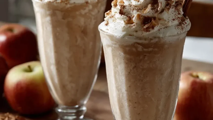 Pioneer Woman Apple Cider Milkshakes