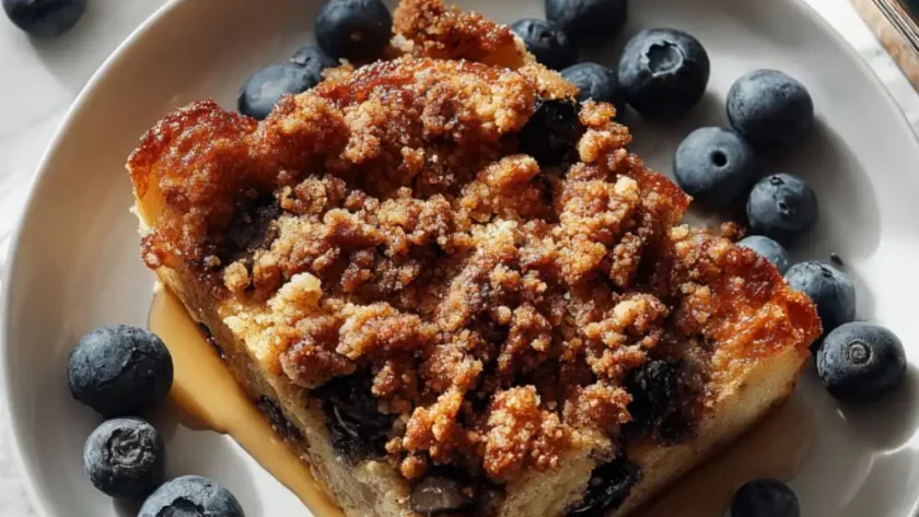 Pioneer Woman Blueberry Baked French Toast