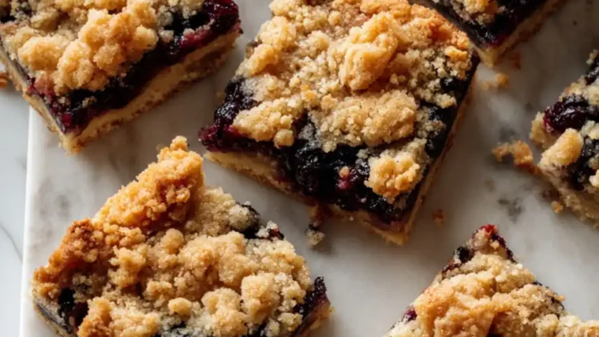 Pioneer Woman Blueberry Bars