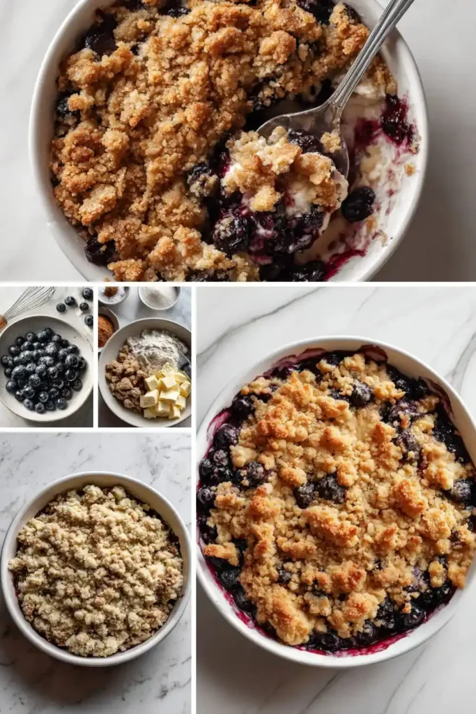 Pioneer Woman Blueberry Crumble