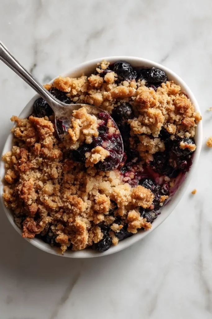 Pioneer Woman Blueberry Crumble